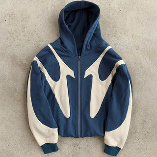 Sudadera Graphic Y2K – Zip Hoodie
