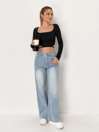 Pantalón Wide Core – Estilo Lavado