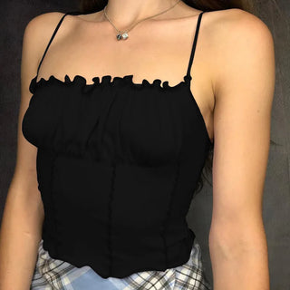 Top Ruffle Chic – Volante Esencial