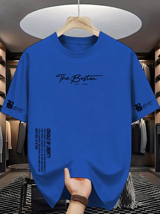 Camiseta Boston Vintage – Oversize Fit