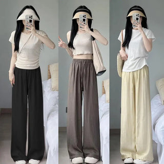 Pantalón Silk Flow – Estilo Coreano