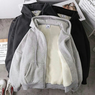 Sudadera Wool Zip – Hoodie Fit