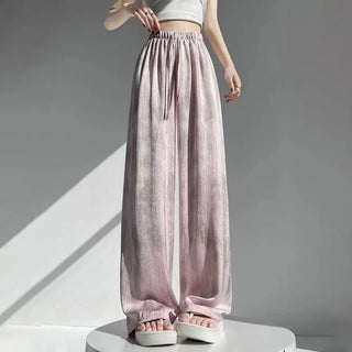Pantalón Tie-Dye Flow – Estilo Coreano