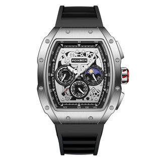 Reloj cuadrado skeleton automático - 3 Colores