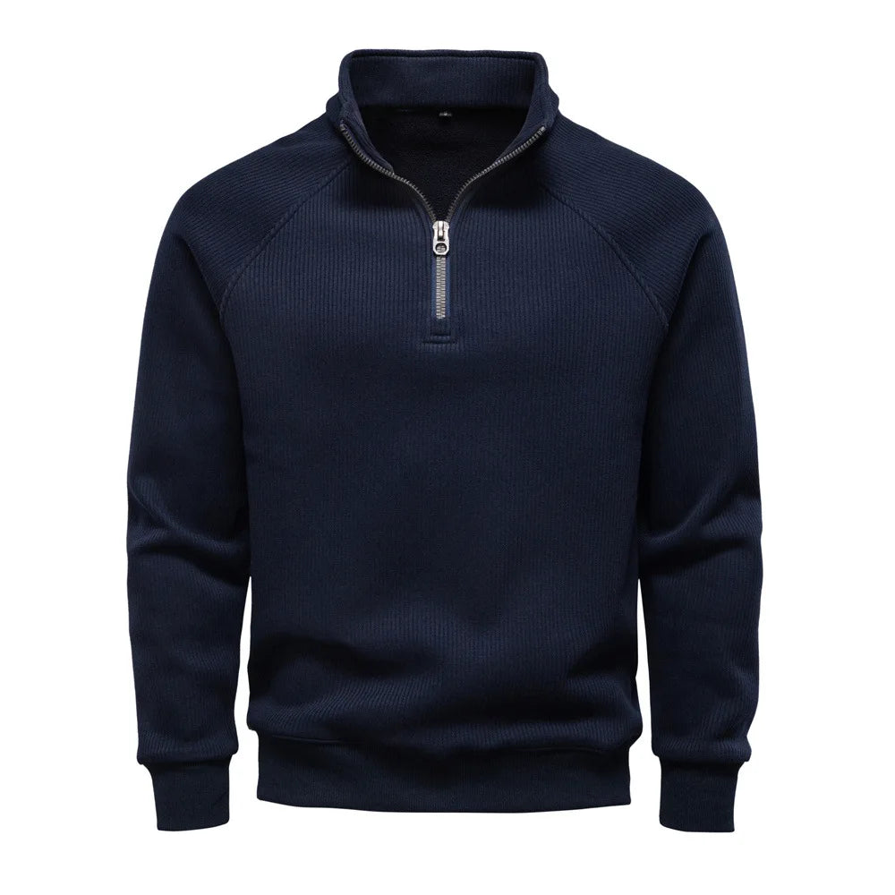 Sudadera Polar Zip – Cuello Alto