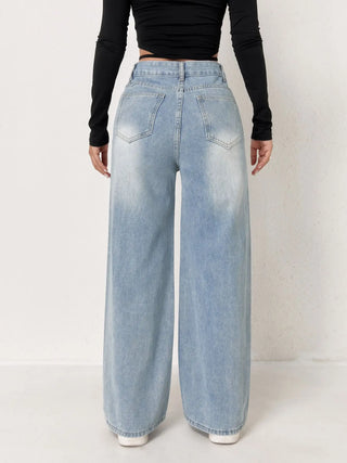 Pantalón Wide Core – Estilo Lavado