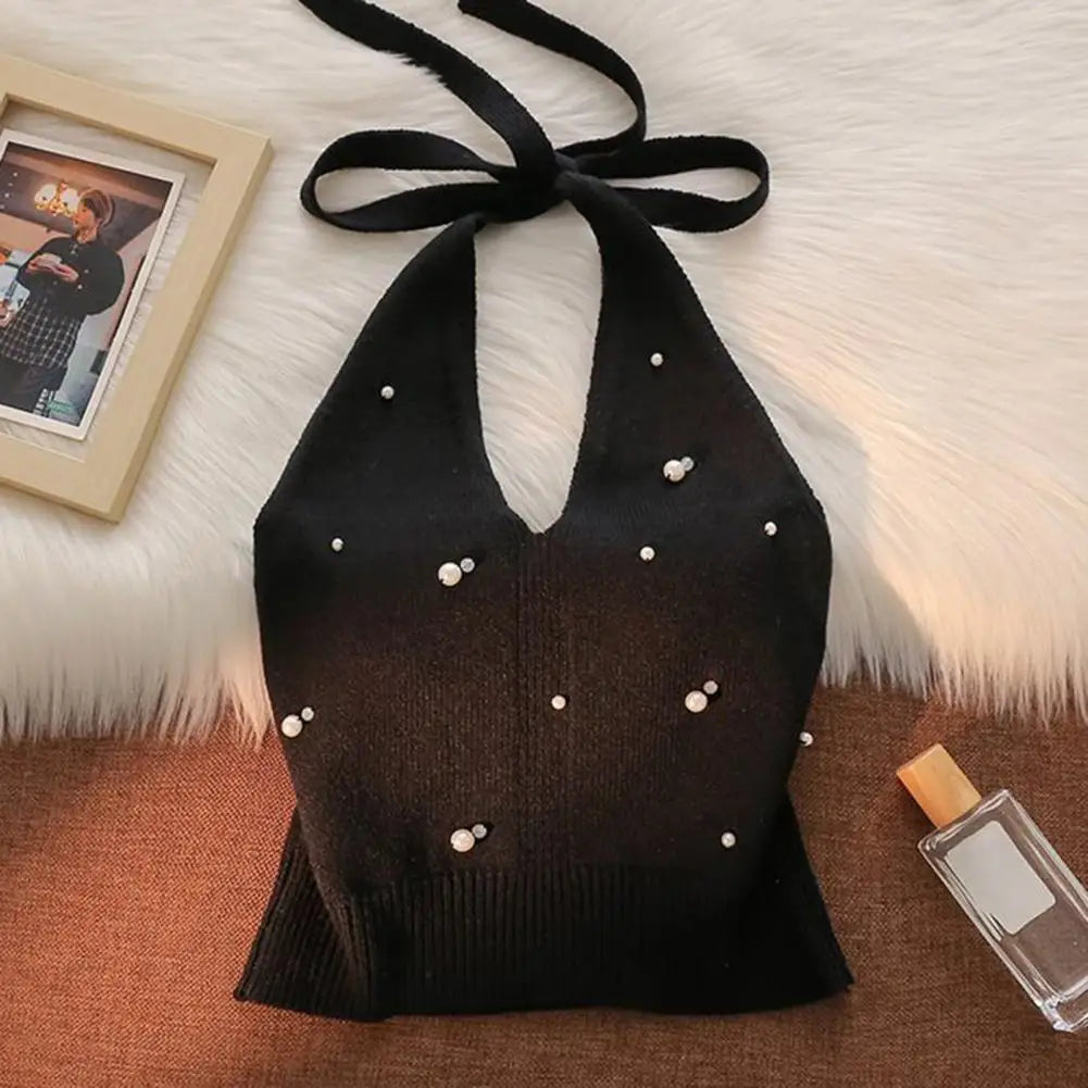 Top Knit Elegance – Estilo Halter