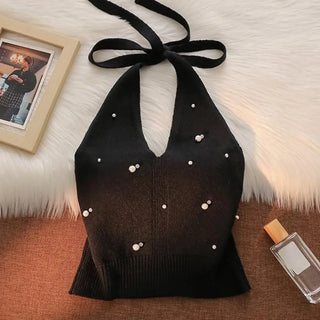 Top Knit Elegance – Estilo Halter