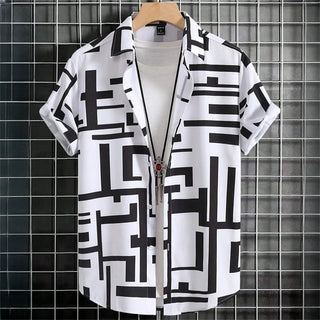 Camisas Geo Print – Summer Fit