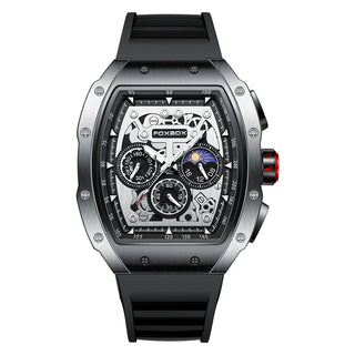 Reloj cuadrado skeleton automático - 3 Colores