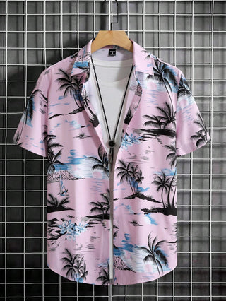 Camisas Coconut Print – Resort Fit
