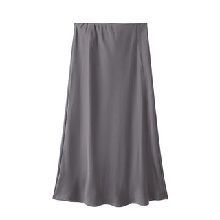 Falda Satin Elegance – Estilo Midi