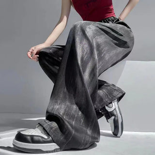 Pantalón Tie-Dye Flow – Estilo Coreano