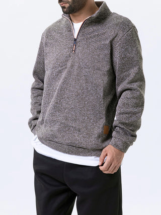 Sudadera Arctic Zip – Cuello Alto