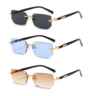 Gafas Rimless Square – Trend Style