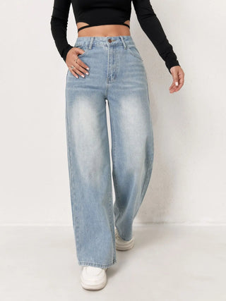 Pantalón Wide Core – Estilo Lavado