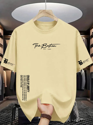 Camiseta Boston Vintage – Oversize Fit