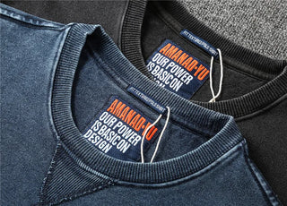 Sudadera Denim Vintage – Heavy Fit