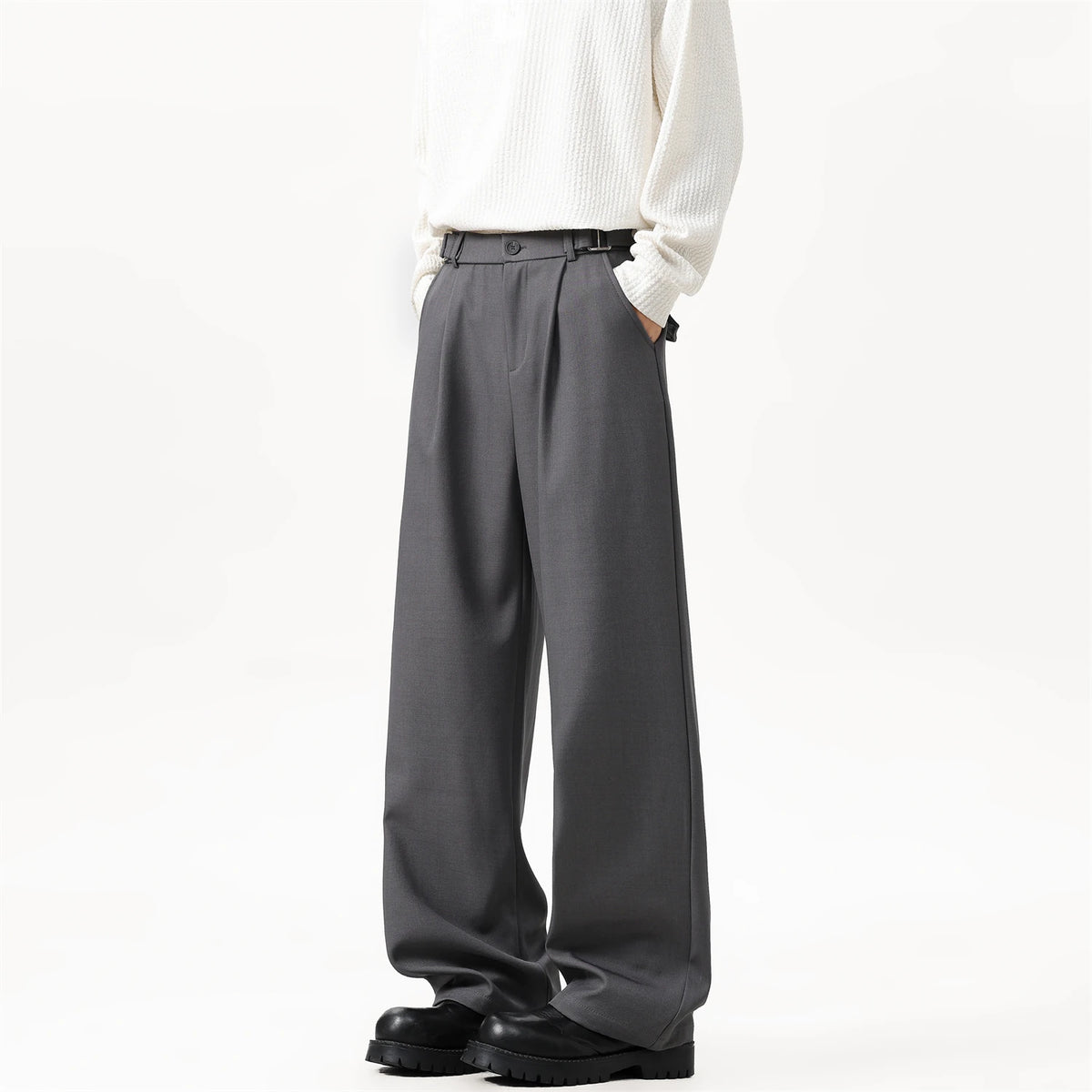 Pantalón Ivory Tailor – Corte Amplio