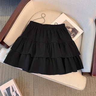 Falda Plus Size Flow – Estilo Plisado