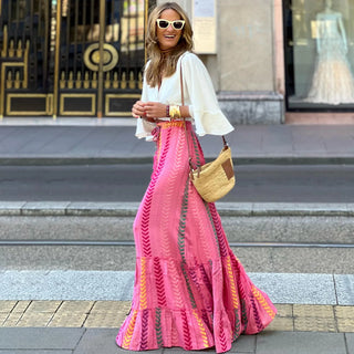 Falda Boho Flow – Estilo Playa