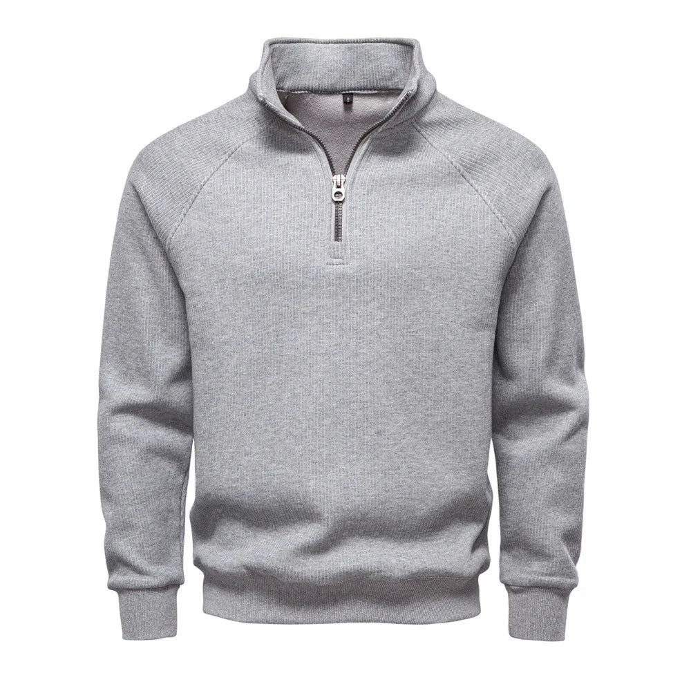 Sudadera Polar Zip – Cuello Alto