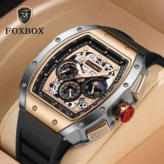 Reloj cuadrado skeleton automático - 3 Colores