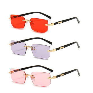 Gafas Rimless Square – Trend Style