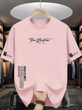 Camiseta Boston Vintage – Oversize Fit