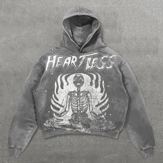 Sudaderas Skull Graphic – Y2K Hoodie