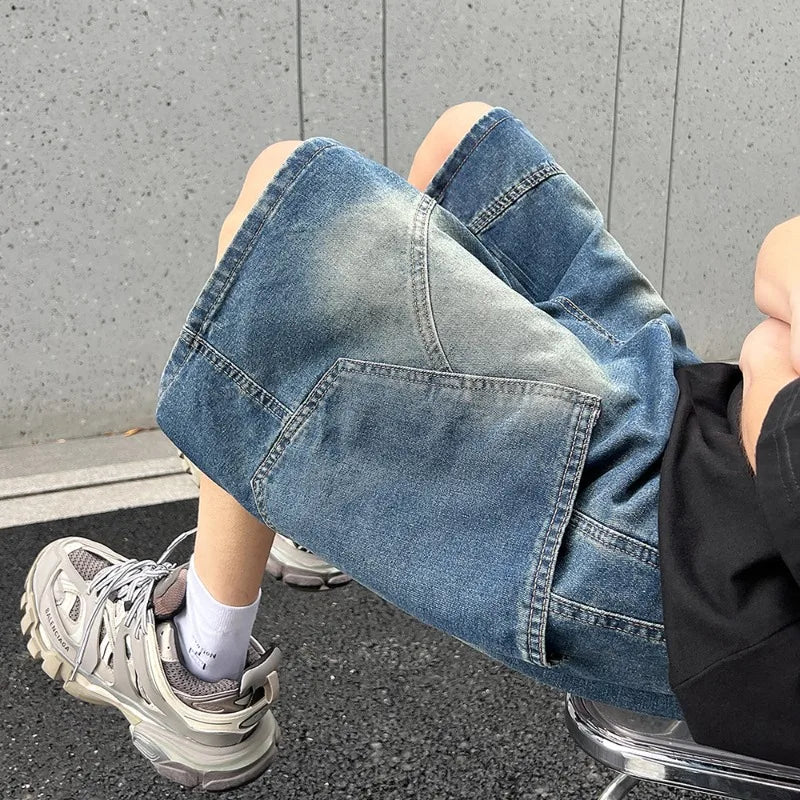 Short Denim Wash – Corte Relajado