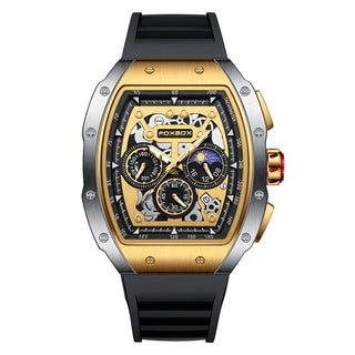 Reloj cuadrado skeleton automático - 3 Colores