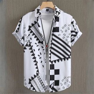 Camisas Geo Print – Summer Fit