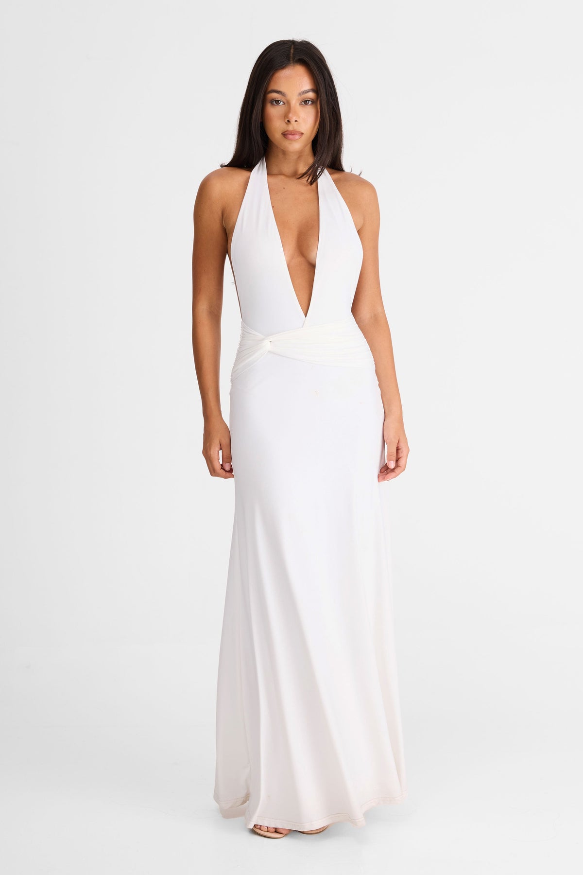 Vestido Antoinette Maxi – Blanco Imperial