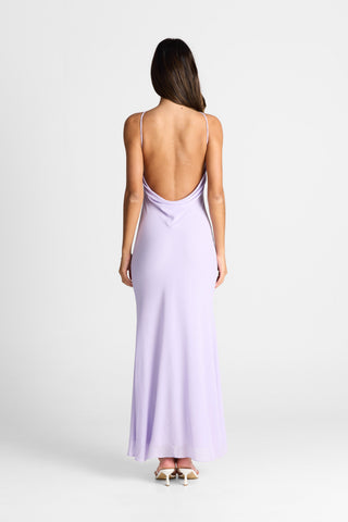 Vestido Seraphina Maxi – Lila Suave