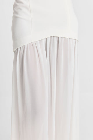Vestido Gigi Maxi – Blanco Chic