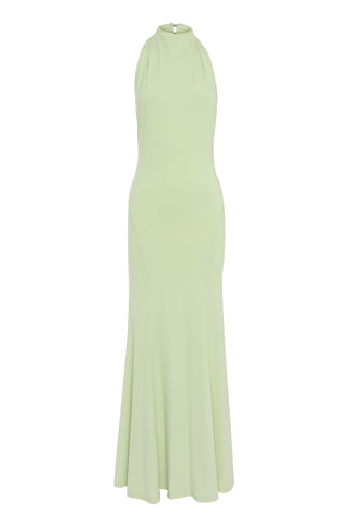 Vestido Luna Maxi – Verde Manzana