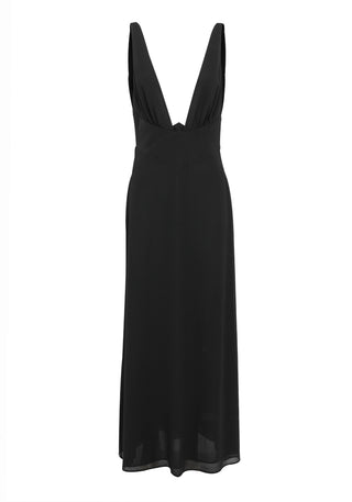 Vestido Juno Maxi – Negro Poderoso