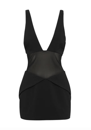 Vestido Juno Mini – Negro Chic