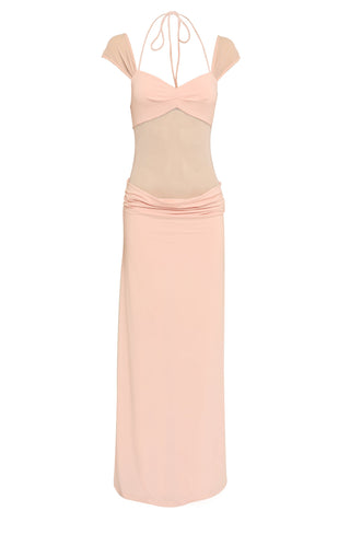Vestido Freya Maxi – Rosa Chic