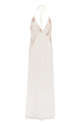 Vestido Elara Maxi – Blanco Chic