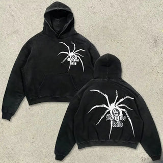 Sudaderas Skull Graphic – Y2K Hoodie