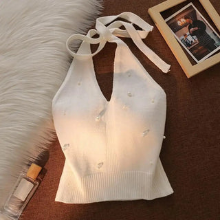 Top Knit Elegance – Estilo Halter