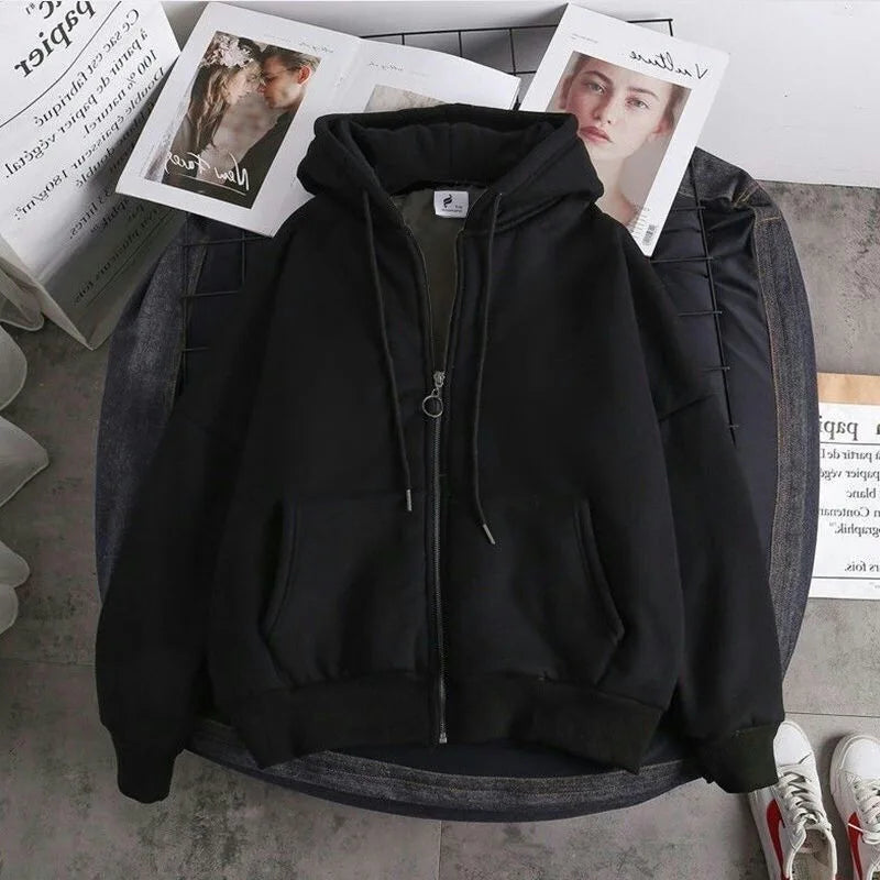 Sudadera Wool Zip – Hoodie Fit