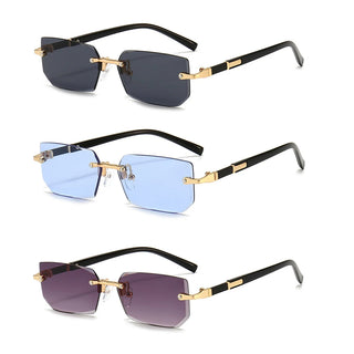 Gafas Rimless Square – Trend Style