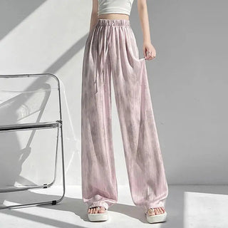 Pantalón Tie-Dye Flow – Estilo Coreano