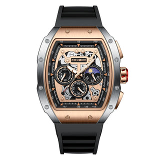 Reloj cuadrado skeleton automático - 3 Colores