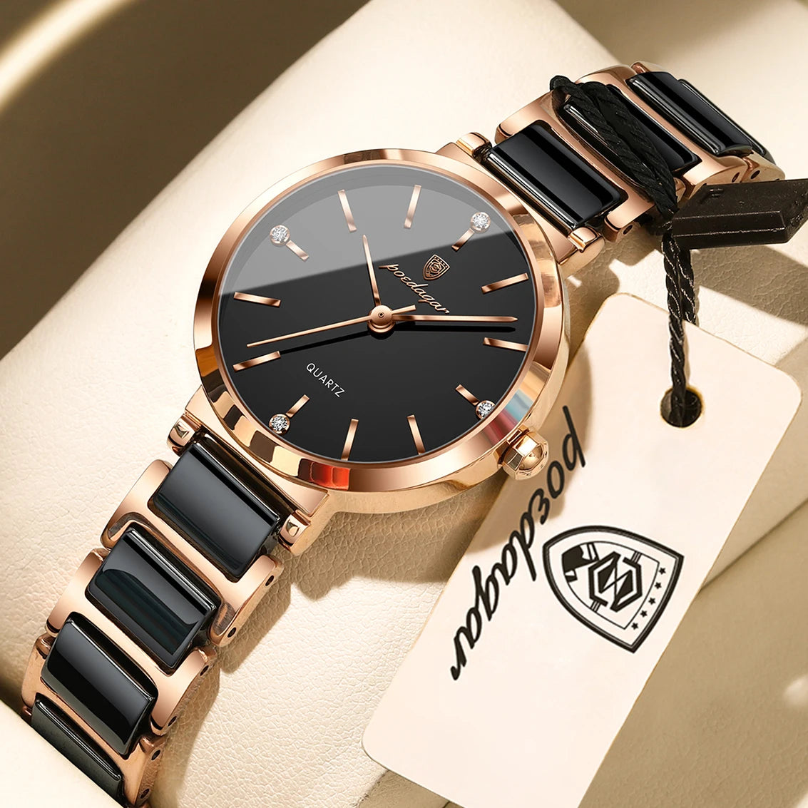 Reloj Crystal Diamond – Estilo Lujo
