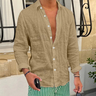Camisa Linen Vintage – Relax Fit