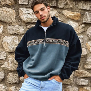 Sudadera Tribal Polar – Oversize Fit